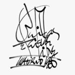 Bailas e faisme libre, caligrama de Uxío Novoneyra