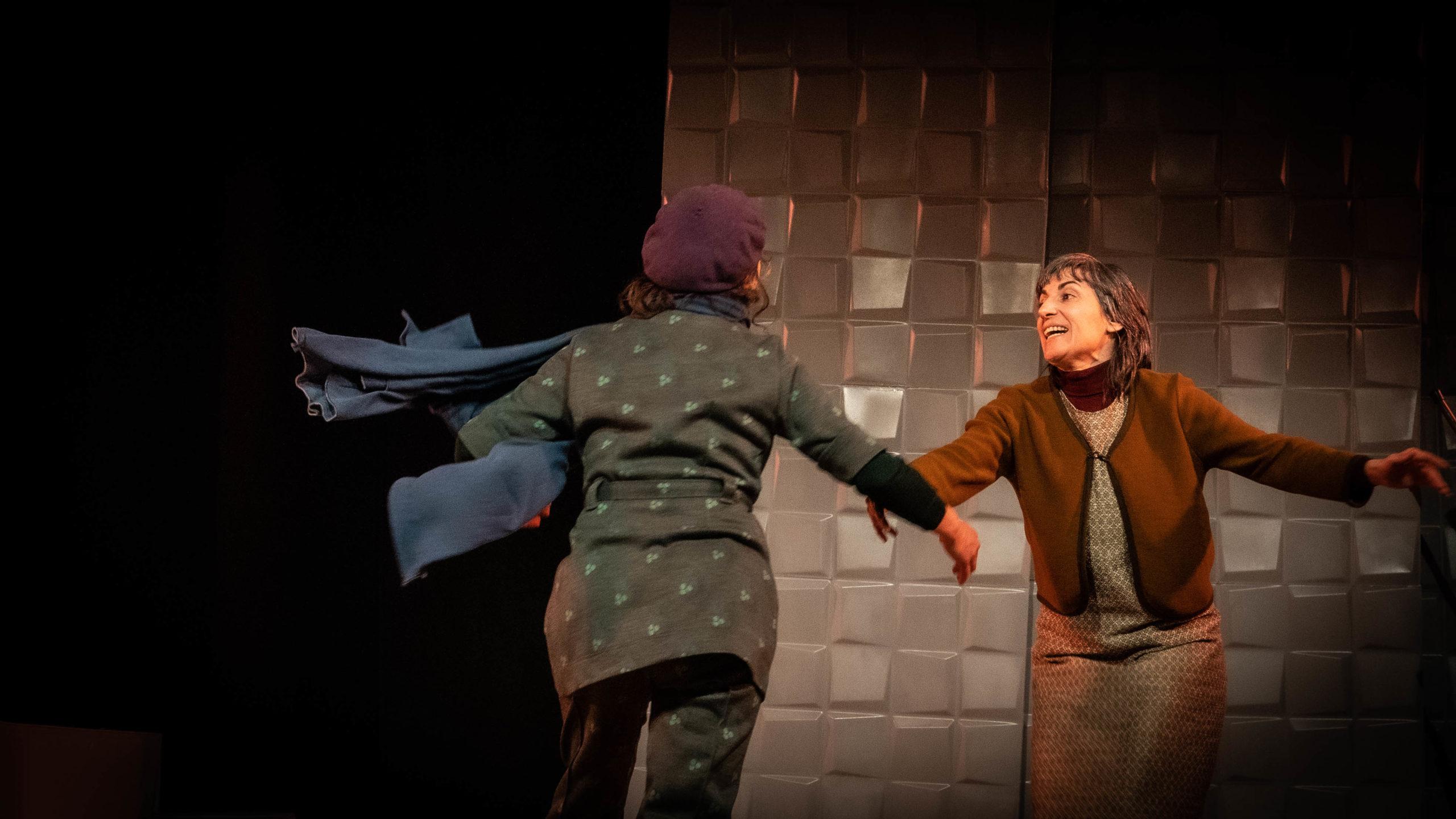 As Alumnas con Anabell Gago e Mónica Caamaño