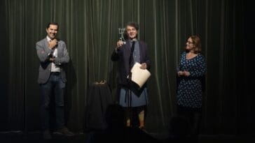 Evaristo Calvo, Xograr de Outono no FIOT 2022. Foto: Vanessa Rábade