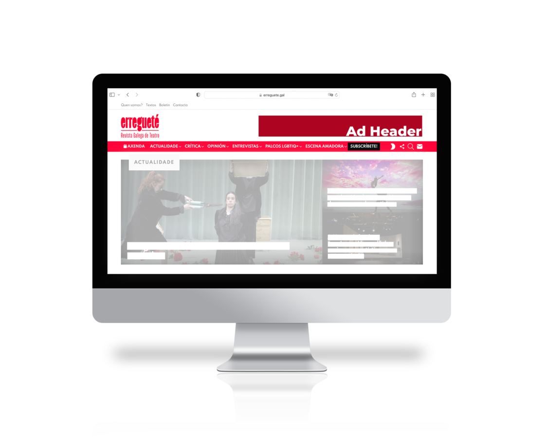 Anúnciate na erregueté Publicidade na erregueté