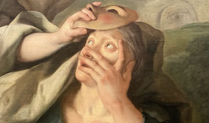 Foto: Afonso Becerra. ‘Time unveiling Truth’ (1733) by Jean-François Detroy. The National Gallery. London.