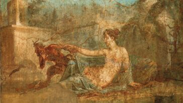 pompeya casa de los dioscuros pan encuentra hermafrodito museo de napoles |