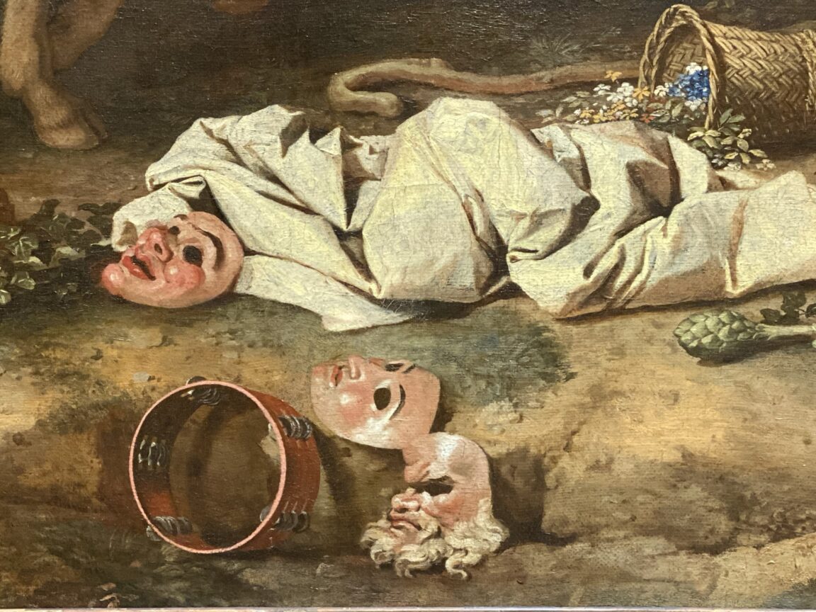 'The Triumph of Pan' (1636) [fragmento] by Nicolas Poussin. The National Gallery. London. Foto: Afonso Becerra.