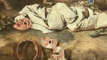 'The Triumph of Pan' (1636) [fragmento] by Nicolas Poussin. The National Gallery. London. Foto: Afonso Becerra.