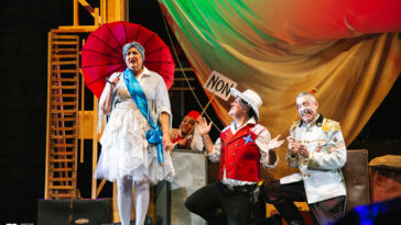 'Auto do Castromil', de Producións Teatrais Excéntricas. Imaxe: Rosiña Rojo para a MIT de Ribadavia.