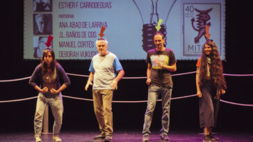 Deborah Vukusic, Manuel Cortés, J.L. Baños de Cos e Ana Abad de Larriva