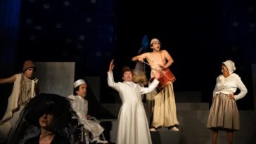 'Os Gigantes da Montanha' de Luigi Pirandello, por António Pires. Teatro do Bairro. Ar de Filmes. Lisboa. Foto: Jaime Freitas.