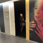 Ana Vallés na aula da ESAD de Galicia que leva o seu nome. Foto: Afonso Becerra.