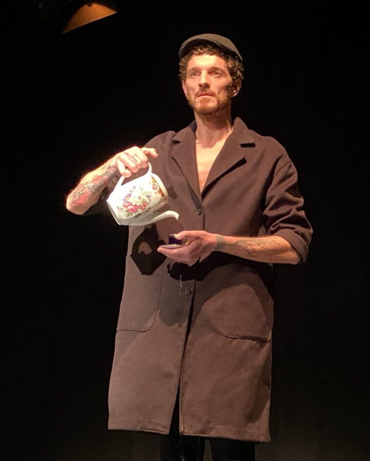 Samuel Merino na presentación de 'Vida útil da porcelana'. Foto: Afonso Becerra