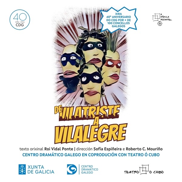 Cartel vilatriste cdg2024 red