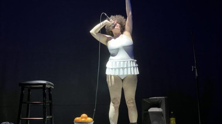 'O único que verdadeiramente quixen toda a vida é ser delgada'. Foto de Ana Barceló.