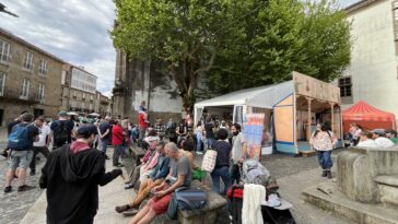 Foto de ambiente en Mazarelos coa Barraca de Barriga Verde