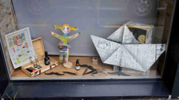 Escaparate Peluquería David Titiriberia