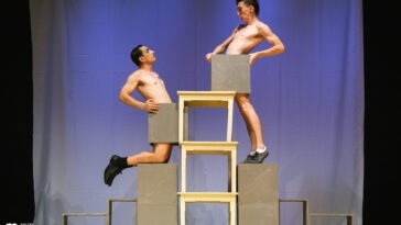 Othelo (termina mal), de Buendia Theatre. Imaxe de Rosinha Rojo para a MIT de Ribadavia.