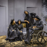 Ensaio da obra de teatro Nada se sabe Rocío Cibes