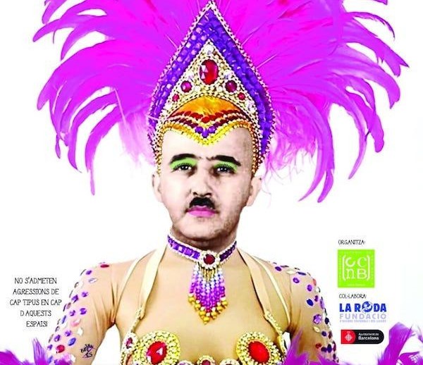 Cartaz para o Entroido do Nou Barris barcelonés, deseñado por Sara Carcasona.