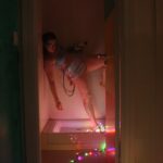 Isolda Comesaña no Microescena Lab de maio 2024. Fotografía de Gravidade 0.0