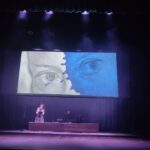 Imaxe de ensaio da ópera galega 'Pálido punto azul'. Foto: José Díaz.