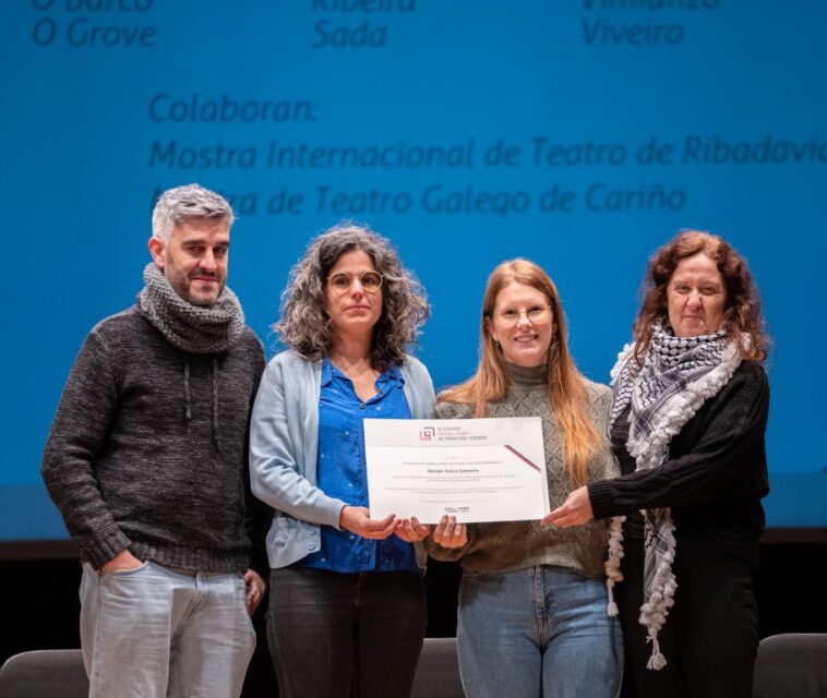 Entrega Premio Certame Manuel María de Proxectos Teatrais 2024