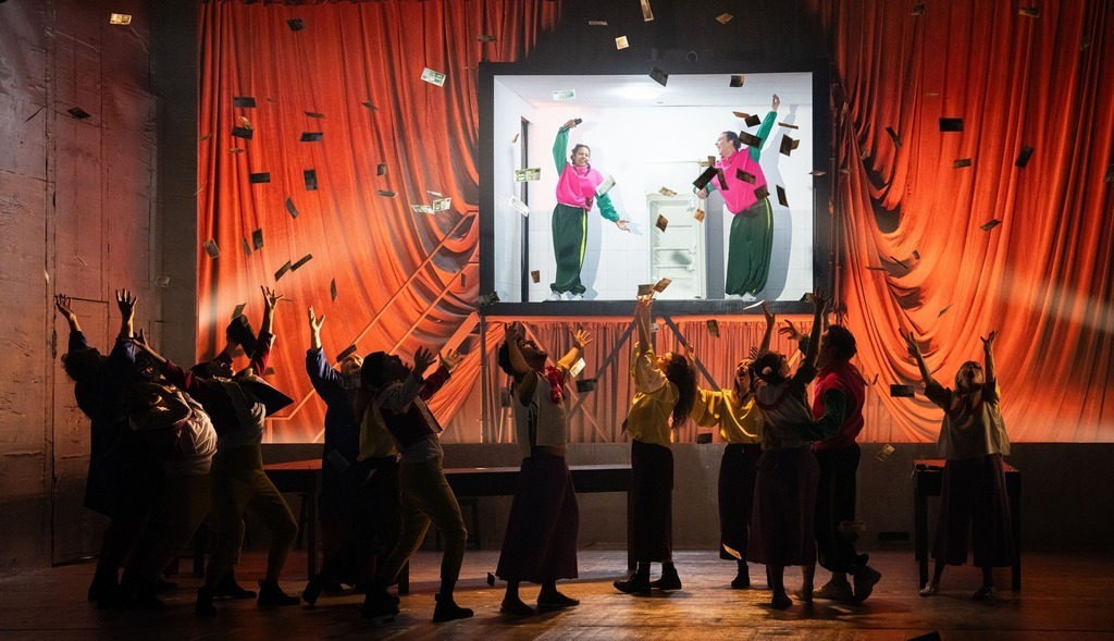 'A burra, a mesa e o pau'. Foto do CDG.