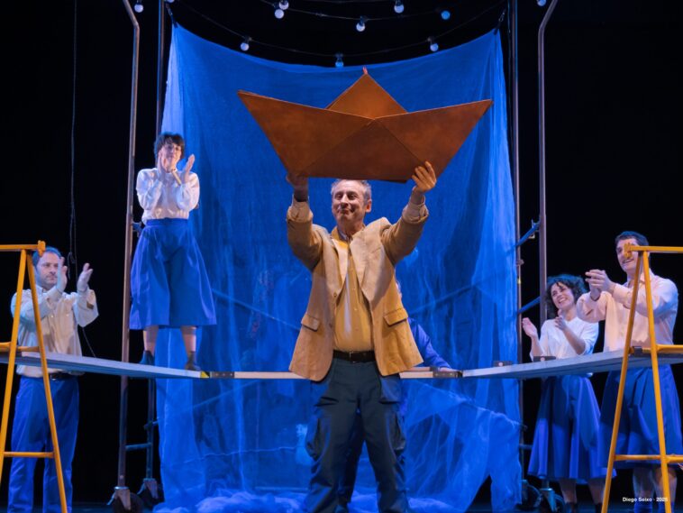 'Reconversión', de Ibuprofeno Teatro. Foto de Diego Seixo.