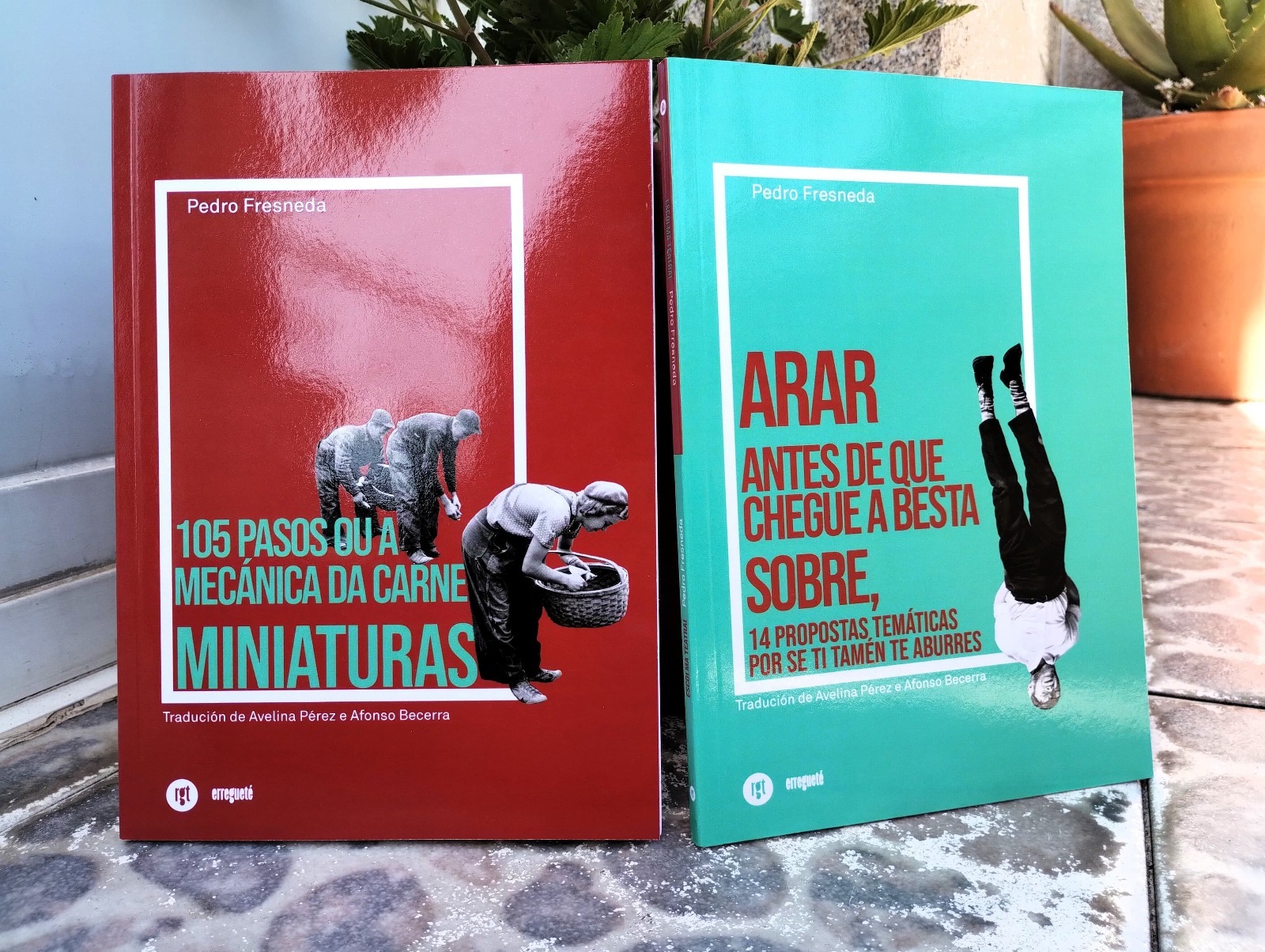 Portadas escolma Pedro Fresneda