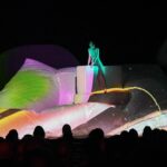 "Hermafroditas a caballo o la rebelión del deseo", do colectivo Que Non Saia de Aquí, no Corufest 2025. Imaxe de Claudia Franco.