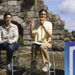 Gena Baamonde e Sabela Mendoza na presentación da 41a MIT