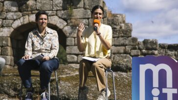 Gena Baamonde e Sabela Mendoza na presentación da 41a MIT