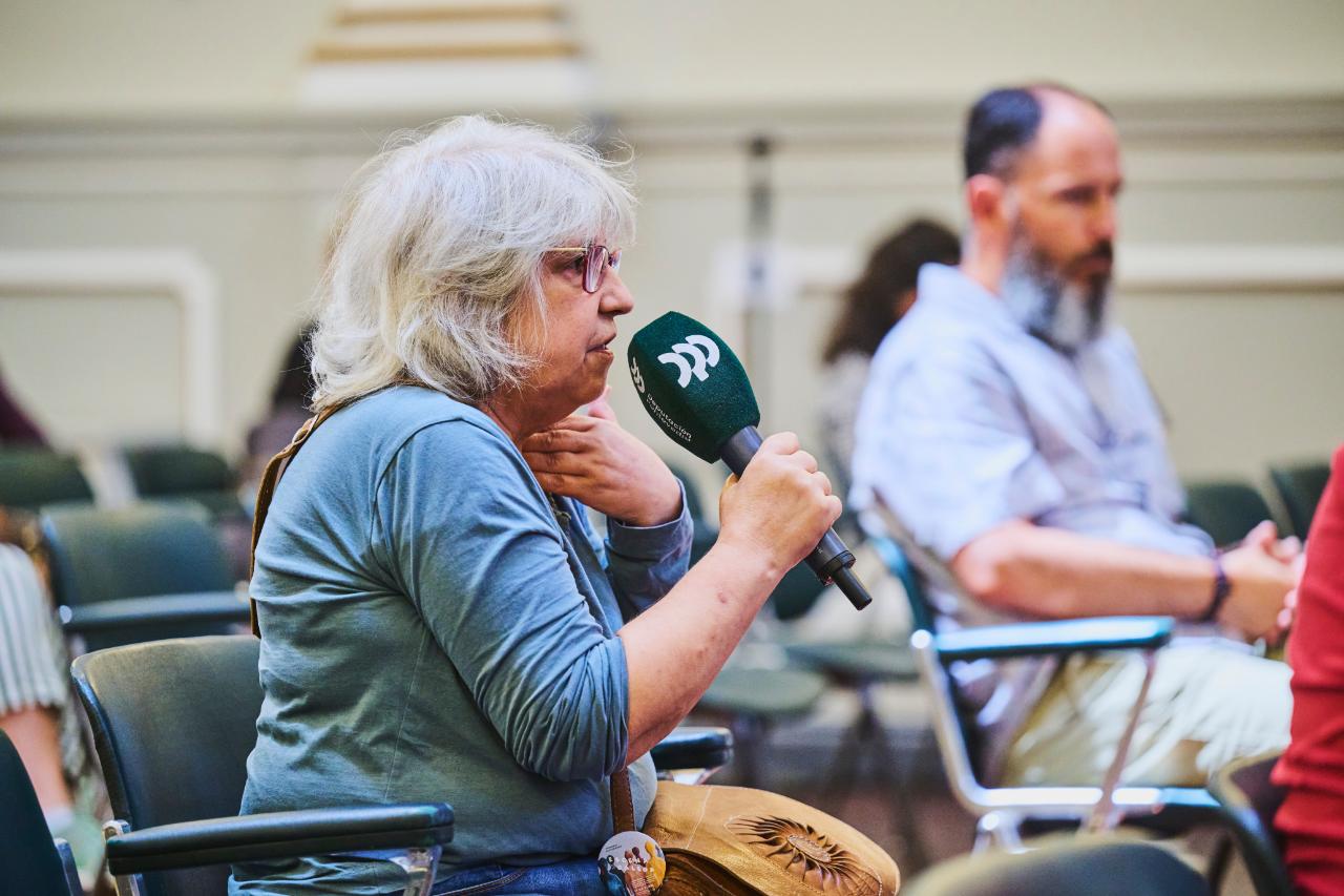 O público tamén interveu durante a xornada