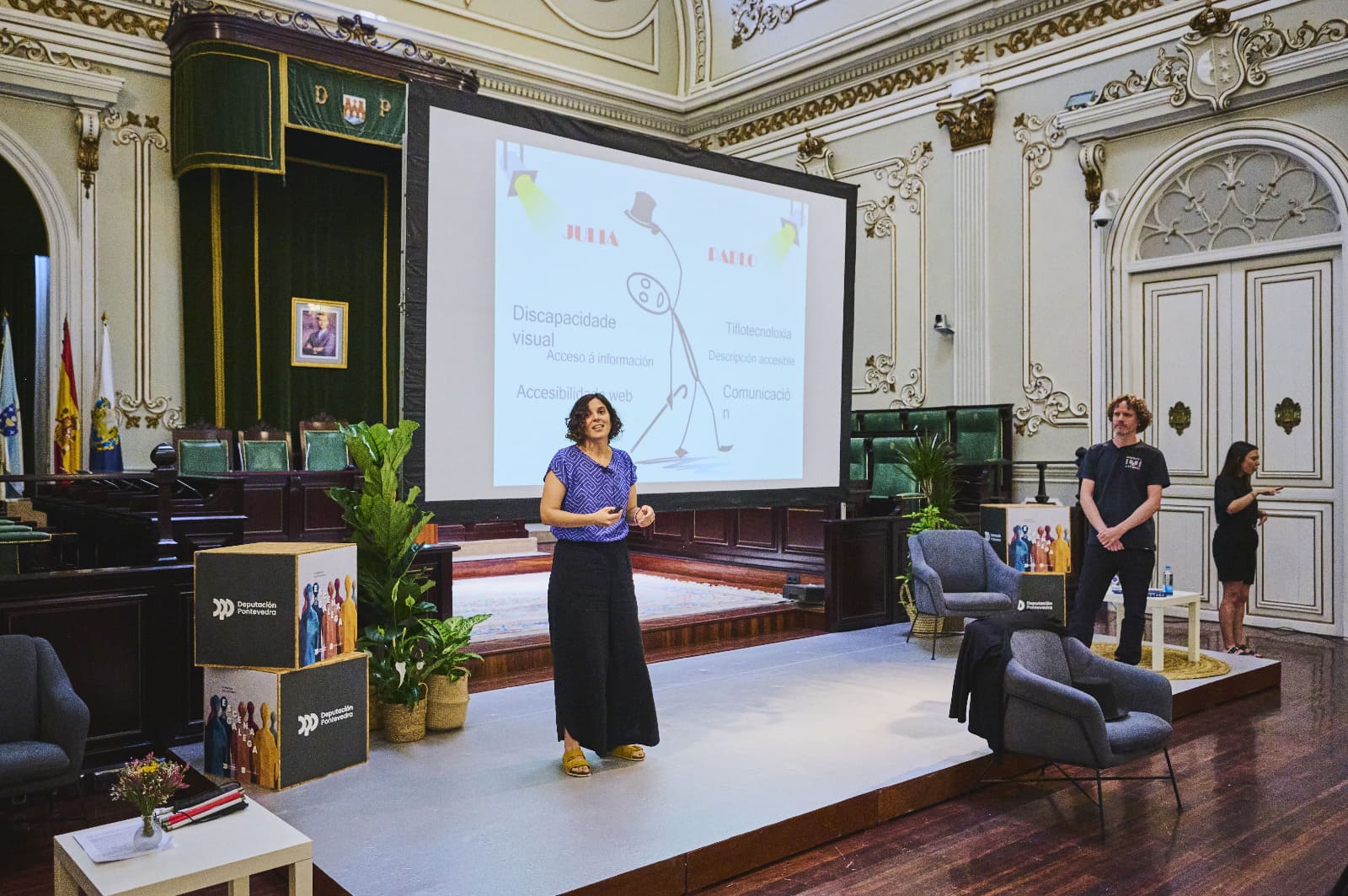 Julia Fernández-Nieto Pons e Pablo Vilariño Otero, Foto de Miguel Lamas. 