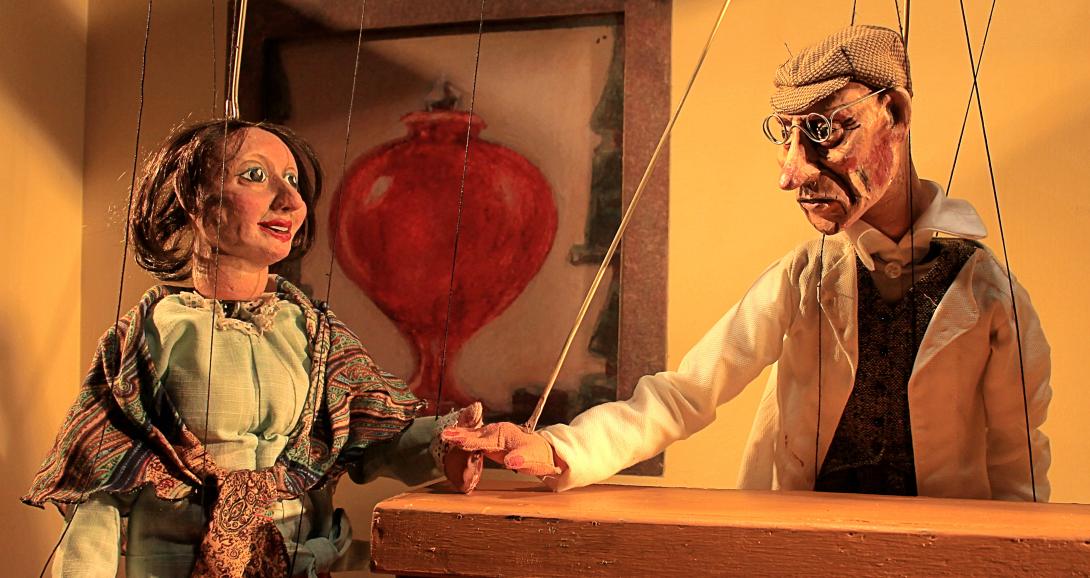 Foto da obra Castelao, un corazón á intemperie