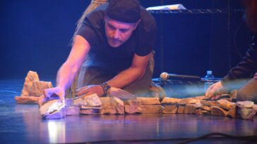 'Do reino (e) dos amores proscritos'. (Auditorio Municipal de Ribeira, 16/10/2025). Foto: Afonso Becerra.