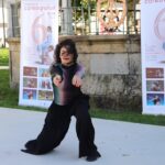 Actuación de Raquel Ferradás na presentación da quinta edición do festival 6coreógrafas