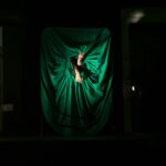 Alicia López en The City, na última edición do Teatro Gorrilla. Fotografía de Laura Merchán.