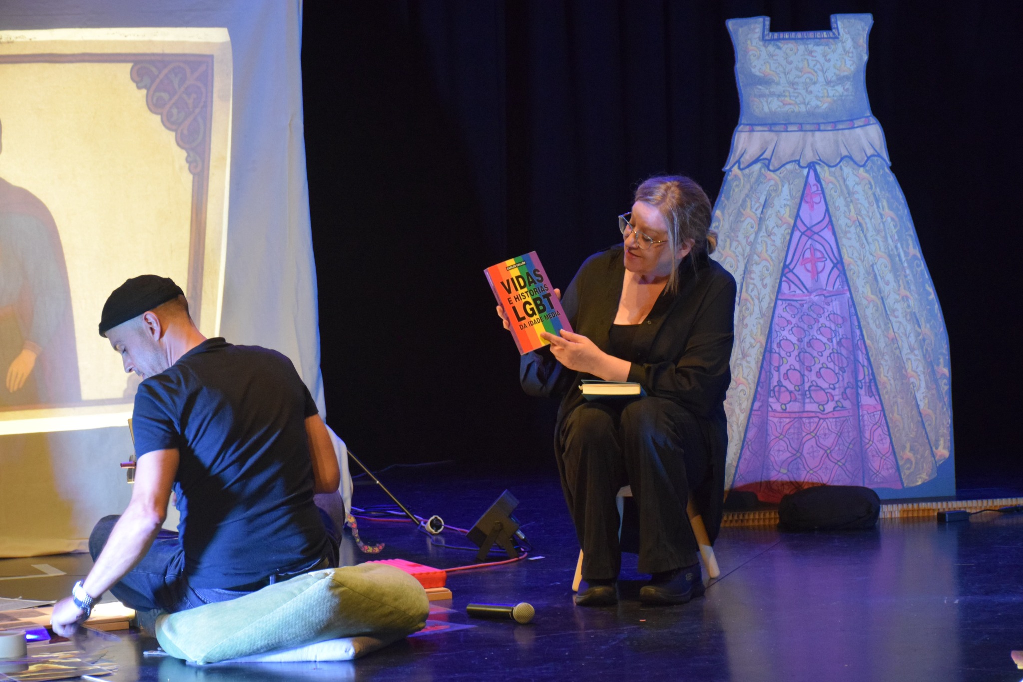 'Do reino (e) dos amores proscritos' de ALÓproducións. Foto: Afonso Becerra. 'Do reino (e) dos amores proscritos' de ALÓproducións. Foto: Afonso Becerra.