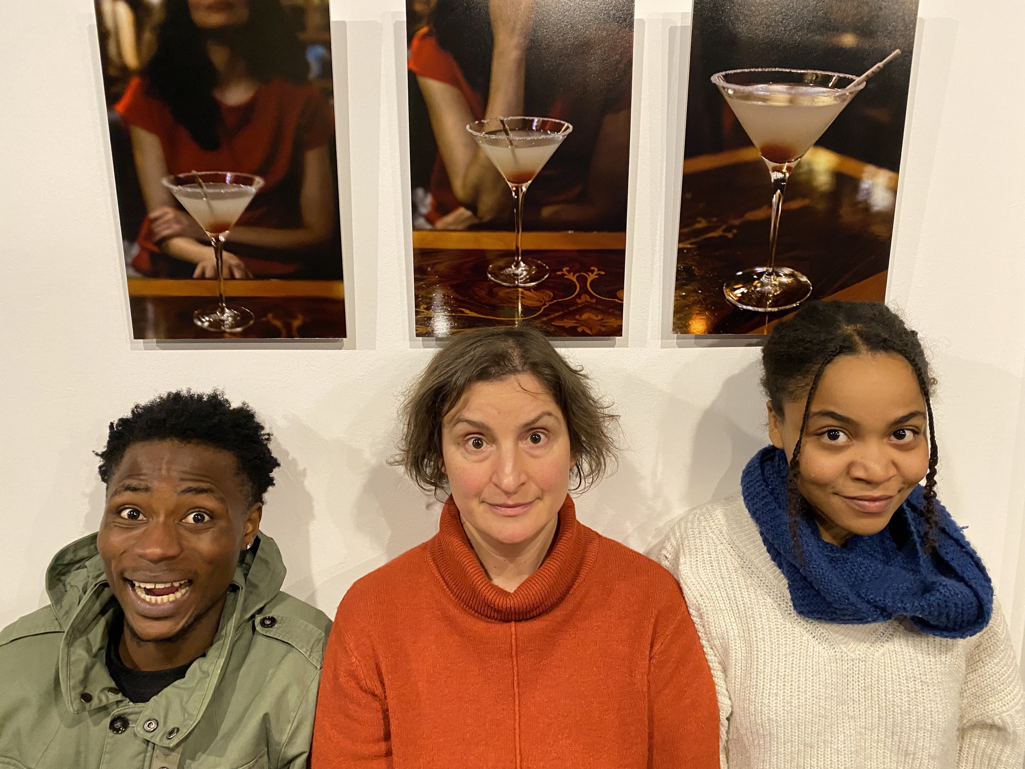 Ernesto Luis, Carmen Lois e Ana Sousa. Foto: Afonso Becerra. Ernesto Luis, Carmen Lois e Ana Sousa. Foto: Afonso Becerra.