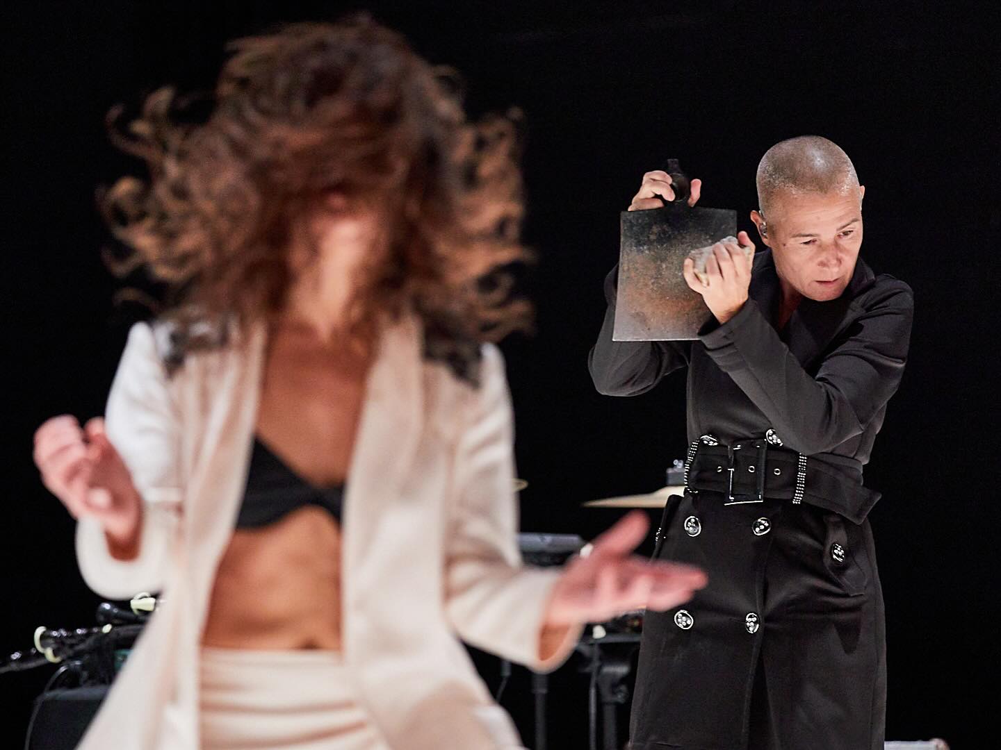 'Mercedes máis eu' de Janet Novás e Mercedes Peón. Foto: Tristán Pérez-Martín (La Caldera) 'Mercedes máis eu' de Janet Novás e Mercedes Peón. Foto: Tristán Pérez-Martín (La Caldera)