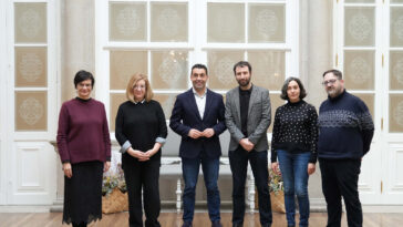 Foto do xurado do I Premio Castelao de Textos Teatrais