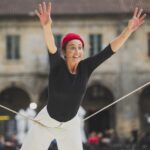 Representación de Pausa, da compañía vasca niMú en Camiño Escena Norte en 2025