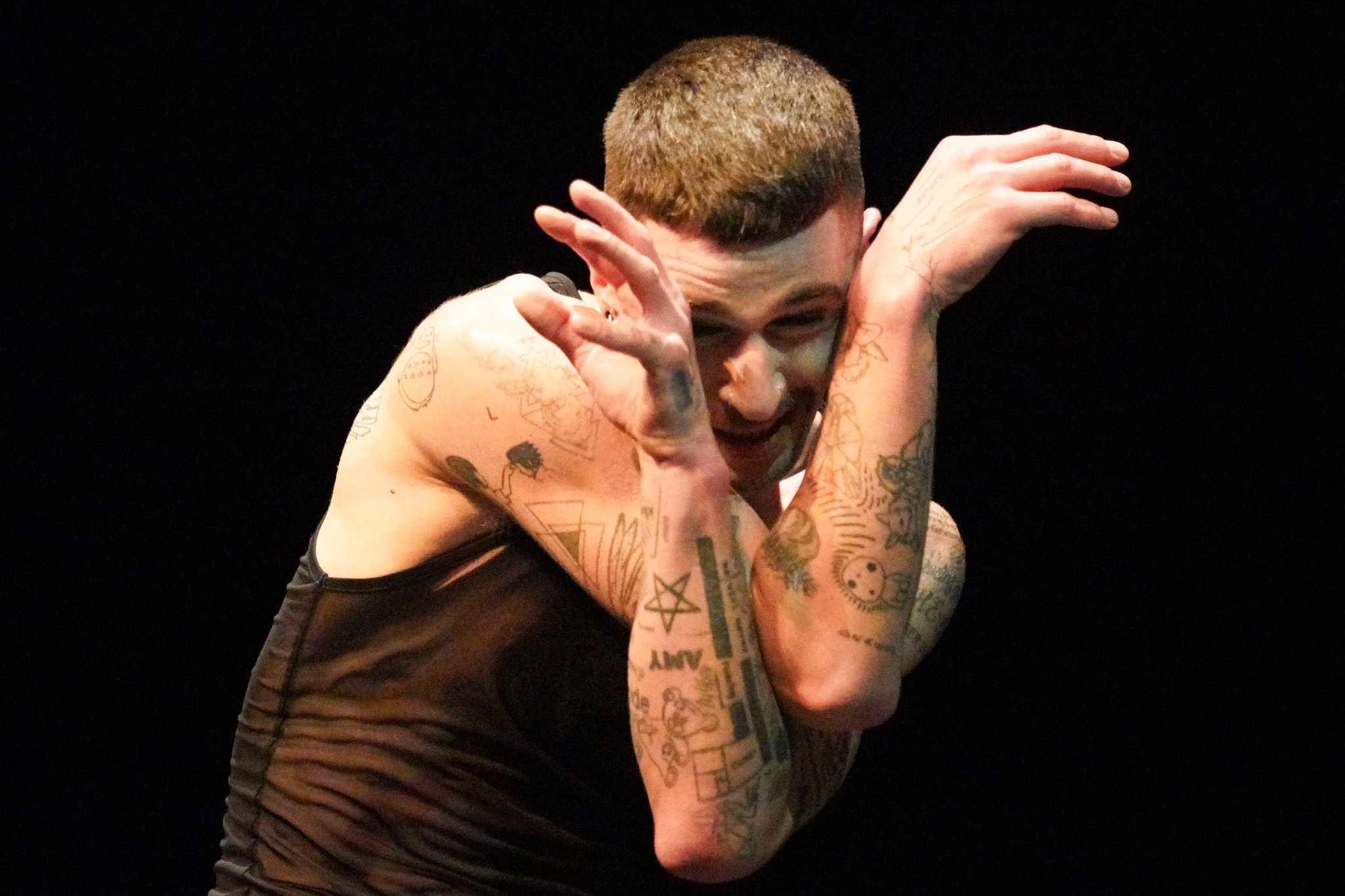 'O Sono da Montanha + O Gesto do Falcão' no 15º GUIdance. Foto: Centro Cultural Vila Flor de Guimarães.