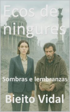 Portada de Ecos de ningures, de Bieito Vidal (Francisco Javier G. Chapela)