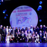 Imaxe grupal de premiadas e premiados nos Premios María Casares 2026