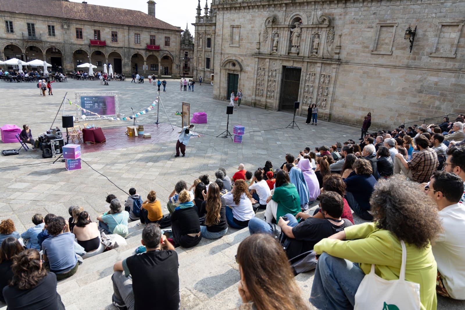 Imaxe dunha función na edición de 2025 de Galicia Escena Pro.