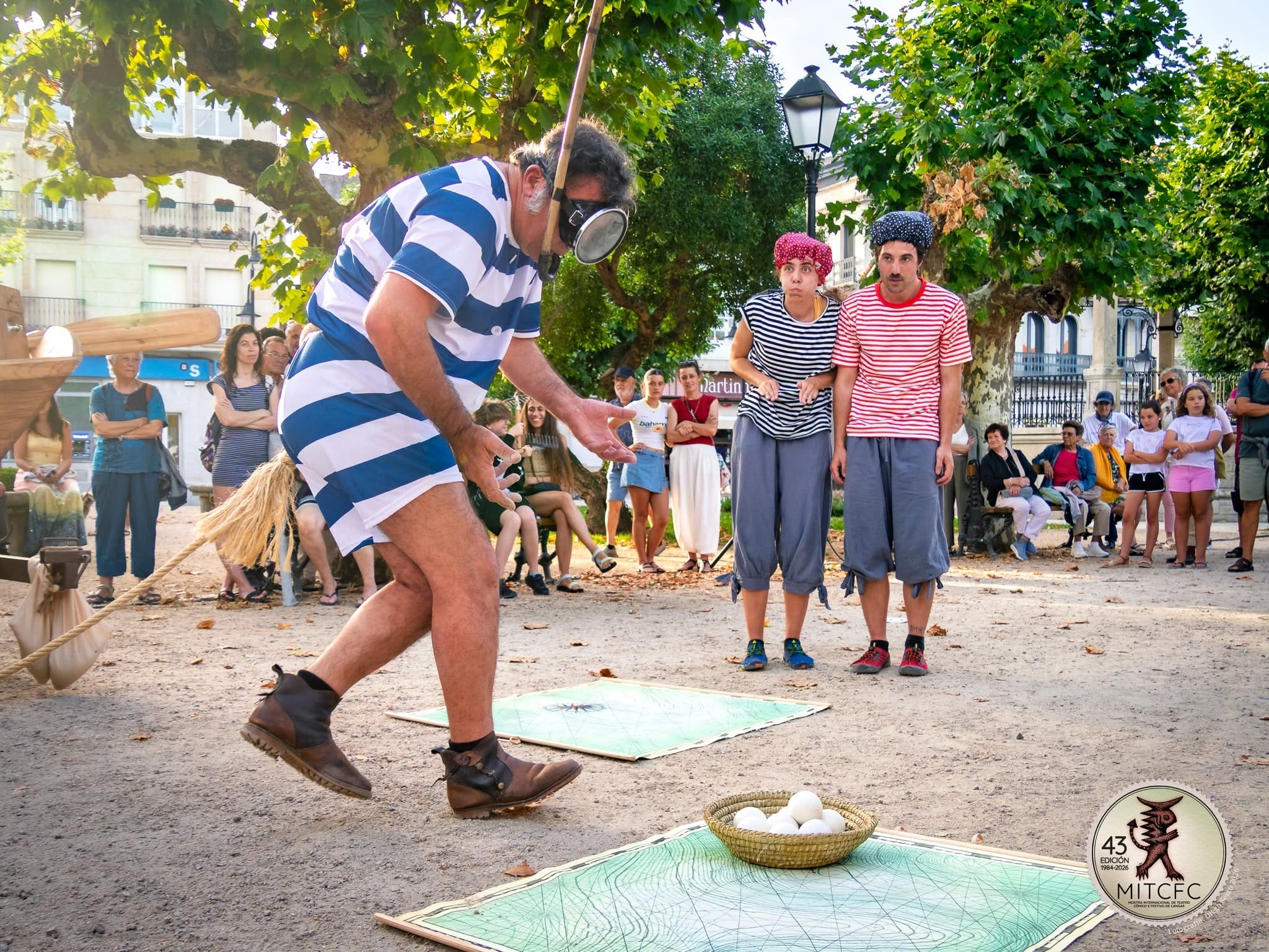 Imaxe da estrea do espectáculo O buscador de illas, de Teatro de Ningures