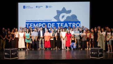 Presentación da temporada 2026/2027 do Centro Dramático Galego no Salón Teatro.