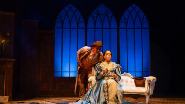 Unha escena do espectáculo A velada de Londres, de ButacaZero.