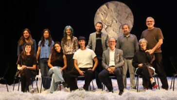 Presntación A gaivota, ensaio aberto